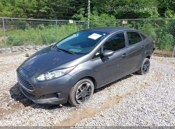 3FADP4BJ0KM152943 2019 FORD FIESTA Gray Առջևի ձախ երեք քառորդ տեսարան
