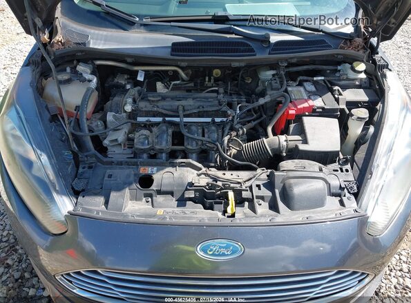 3FADP4BJ0KM152943 2019 FORD FIESTA Gray Հետևի տեսք