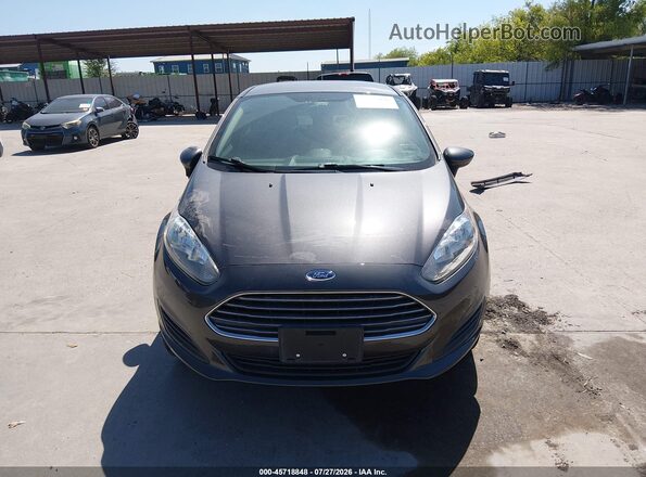 3FADP4BJ0KM157981 2019 FORD FIESTA Gray Rear interior view