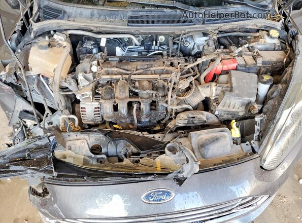 3FADP4BJ0KM165529 2019 FORD FIESTA Gray Սալոնի հետևի տեսք
