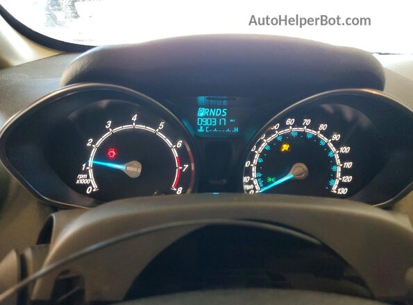 3FADP4BJ0KM165529 2019 FORD FIESTA Gray Սարքավորումների վահանակի տեսք