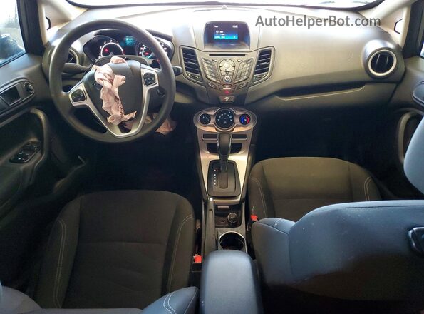 3FADP4BJ0KM165529 2019 FORD FIESTA Gray Առջևի վահանակի տեսք