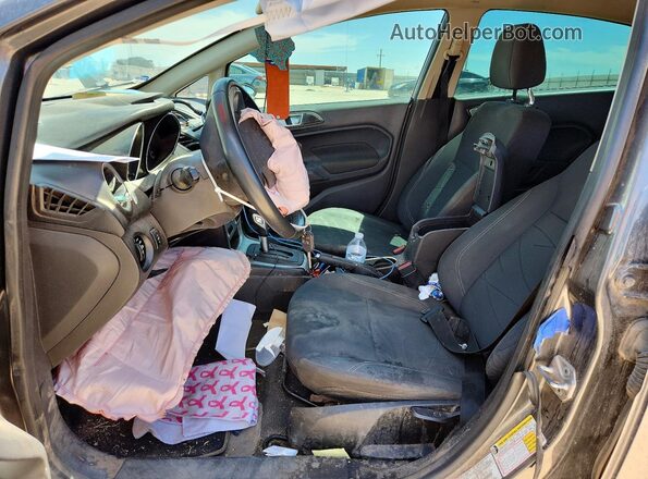 3FADP4BJ1GM107680 2016 FORD FIESTA Charcoal Widok wnętrza z przodu