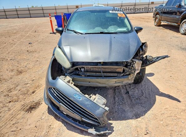 3FADP4BJ1GM107680 2016 FORD FIESTA Charcoal Widok z przodu