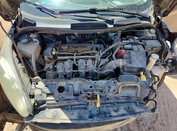3FADP4BJ1GM107680 2016 FORD FIESTA Charcoal Widok wnętrza z tyłu