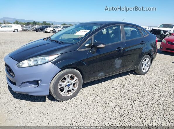 3FADP4BJ1GM112135 2016 FORD FIESTA Black Przód lewy
