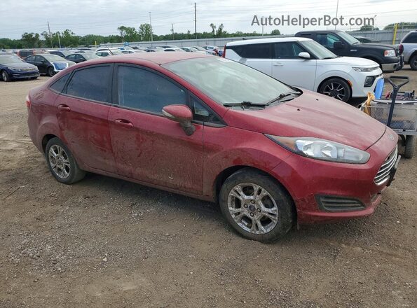 3FADP4BJ1GM119151 2016 FORD FIESTA Maroon წინა მარჯვენა