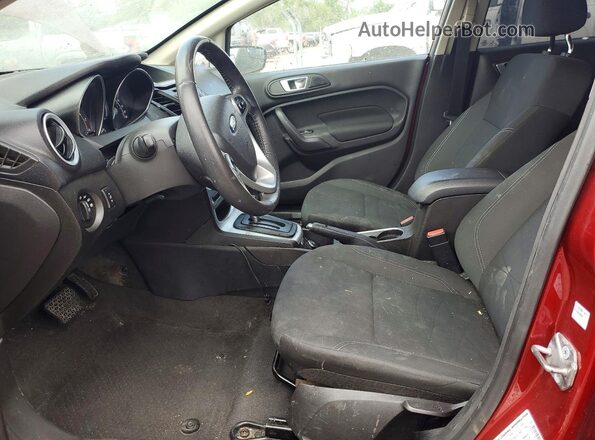 3FADP4BJ1GM119151 2016 FORD FIESTA Maroon წინა სალონის ხედი