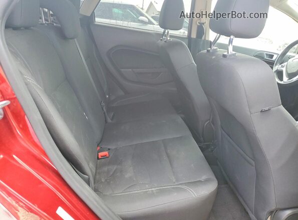 3FADP4BJ1GM119151 2016 FORD FIESTA Maroon უკანა სავარძლების ხედი