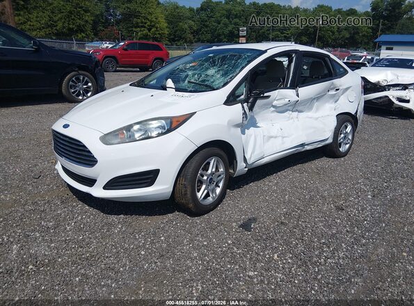 3FADP4BJ1HM131107 2017 FORD FIESTA Белый Передняя левая четверть