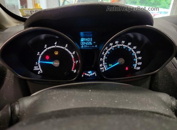 3FADP4BJ1HM163751 2017 FORD FIESTA Silver Սարքավորումների վահանակի տեսք
