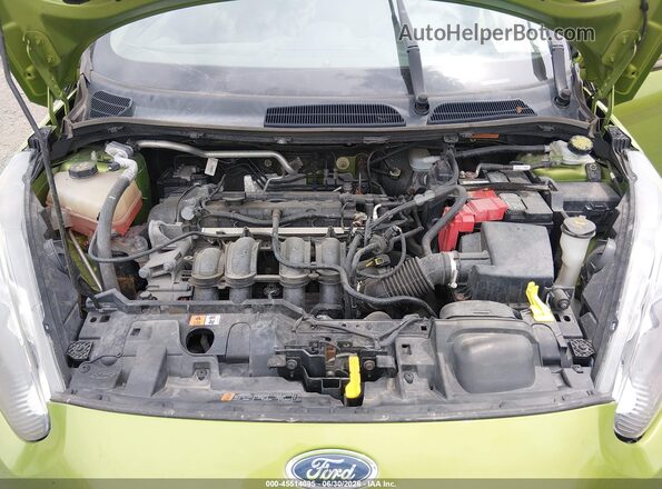 3FADP4BJ1JM114796 2018 FORD FIESTA Green Вид ззаду