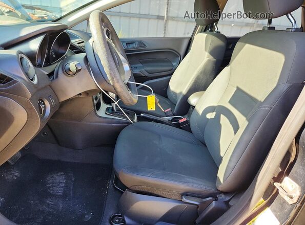 3FADP4BJ1JM142355 2018 FORD FIESTA Black წინა სალონის ხედი