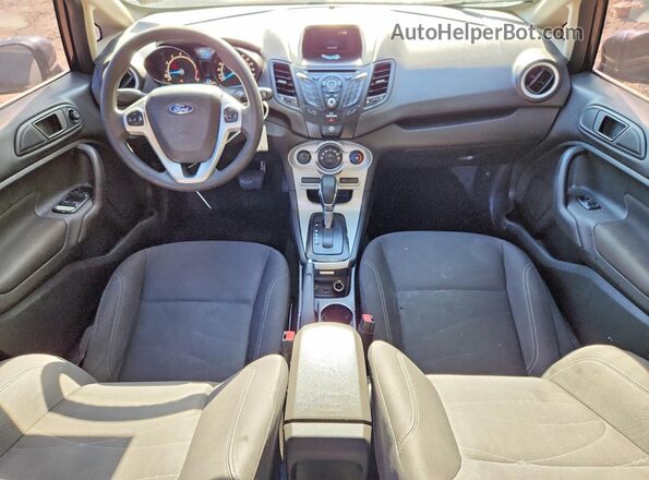 3FADP4BJ1JM142355 2018 FORD FIESTA Black წინა პანელის ხედი