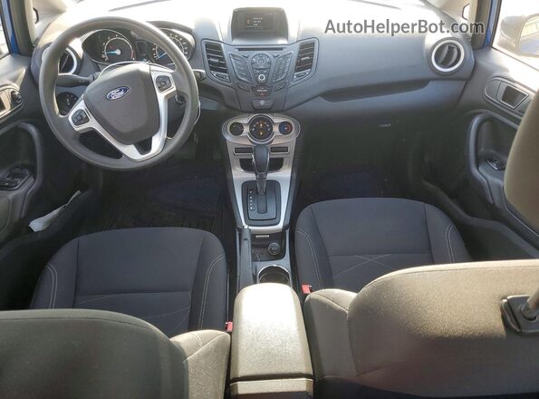 3FADP4BJ1KM139585 2019 FORD FIESTA Blue Vista del salpicadero