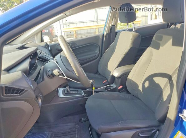 3FADP4BJ1KM139585 2019 FORD FIESTA Blue Vista interior delantera