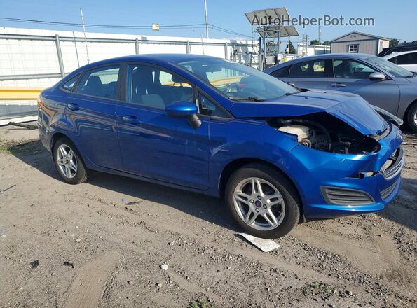 3FADP4BJ1KM139585 2019 FORD FIESTA Blue Delantero derecho