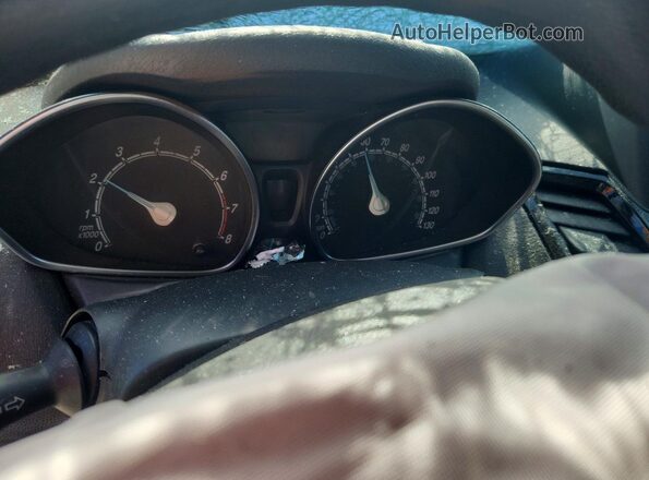 3FADP4BJ1KM150487 2019 FORD FIESTA Charcoal Instrument cluster view