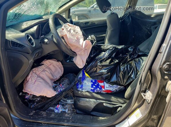 3FADP4BJ1KM150487 2019 FORD FIESTA Charcoal Front interior view