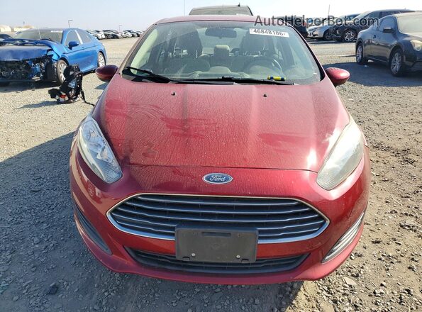 3FADP4BJ2HM113036 2017 FORD FIESTA Burgundy Вид спереду