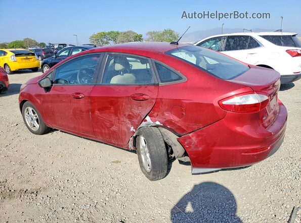 3FADP4BJ2HM113036 2017 FORD FIESTA Burgundy Задня ліва чверть