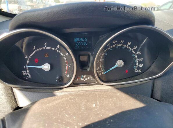 3FADP4BJ2HM113036 2017 FORD FIESTA Burgundy Вид щитка приладів
