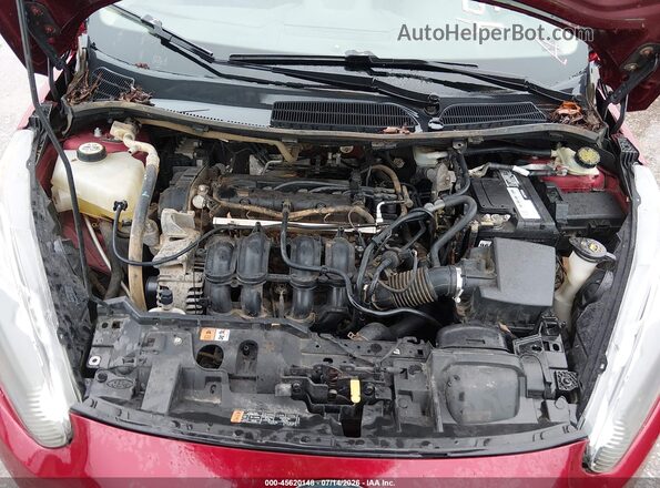 3FADP4BJ2HM130273 2017 FORD FIESTA Red Հետևի տեսք