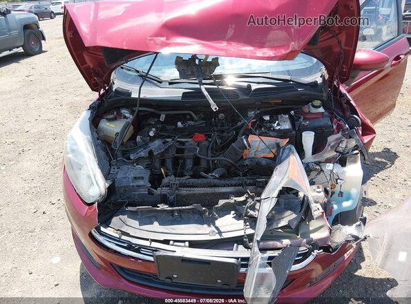 3FADP4BJ2HM166206 2017 FORD FIESTA Red Vista trasera