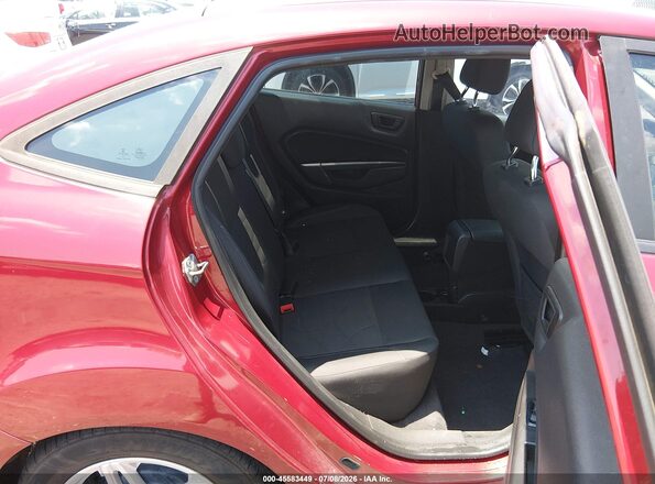 3FADP4BJ2HM166206 2017 FORD FIESTA Red Vista de la etiqueta del VIN