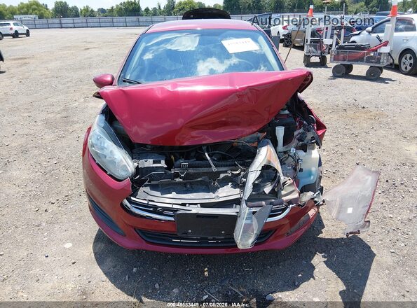 3FADP4BJ2HM166206 2017 FORD FIESTA Red Vista del cuadro de instrumentos