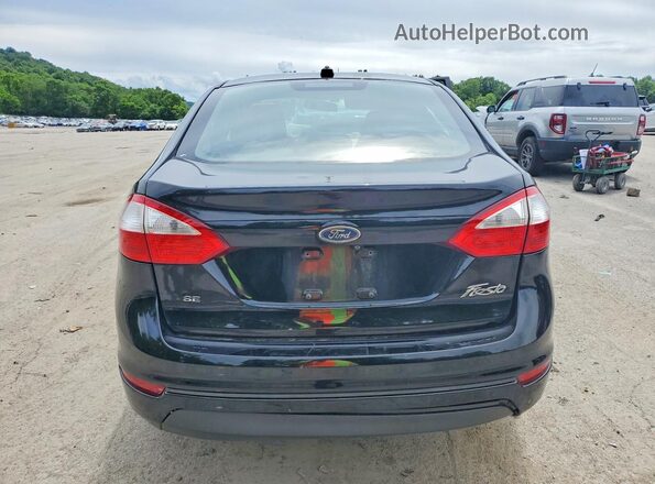3FADP4BJ2KM117207 2019 FORD FIESTA Black Widok z tyłu