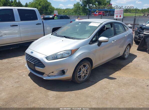 3FADP4BJ2KM119846 2019 FORD FIESTA Silver წინა მარცხენა ხედი სამი მეოთხედიდან