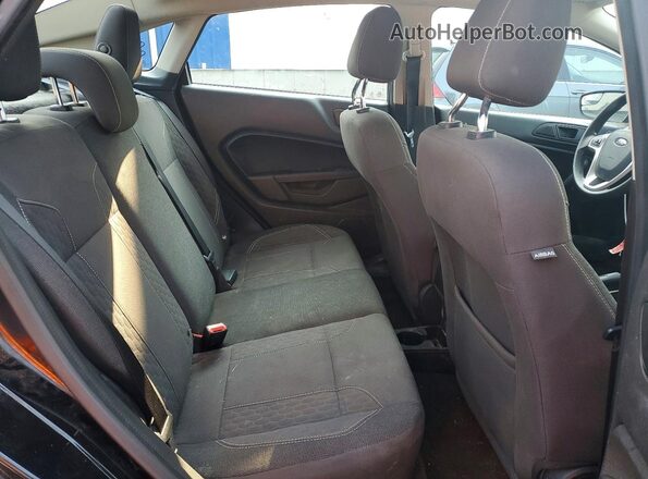 3FADP4BJ2KM125145 2019 FORD FIESTA Black Widok tylnych siedzeń