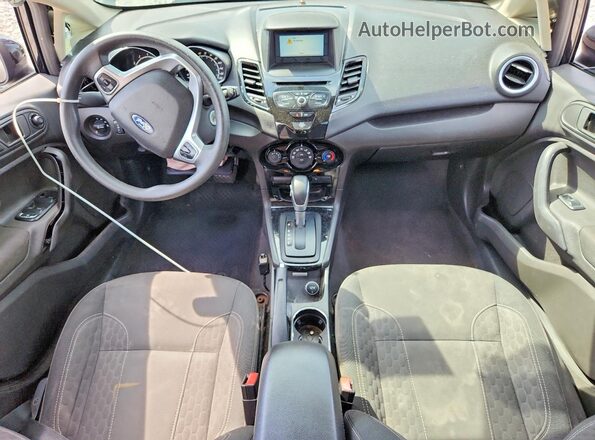 3FADP4BJ2KM128062 2019 FORD FIESTA Black Առջևի վահանակի տեսք