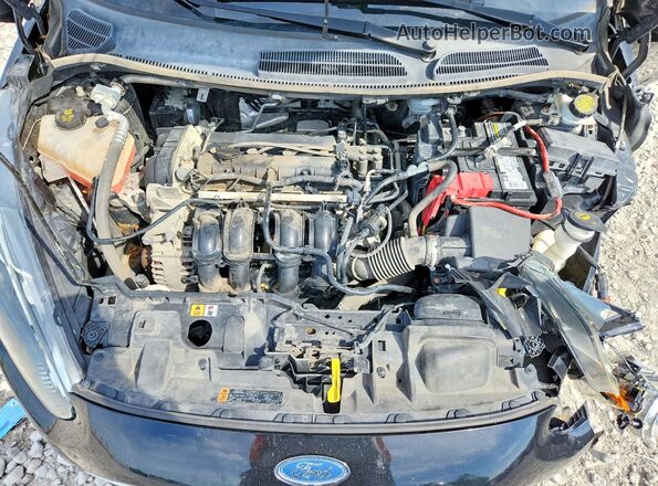 3FADP4BJ2KM128062 2019 FORD FIESTA Black Սալոնի հետևի տեսք