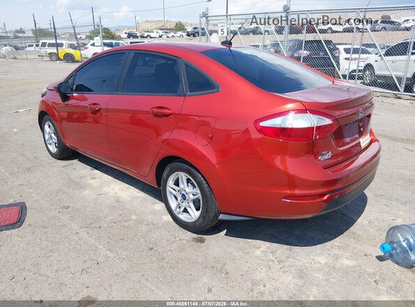 3FADP4BJ2KM163703 2019 FORD FIESTA Red უკანა მარცხენა
