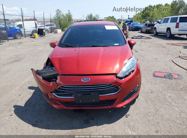 3FADP4BJ2KM163703 2019 FORD FIESTA Red წინა პანელის ხედი