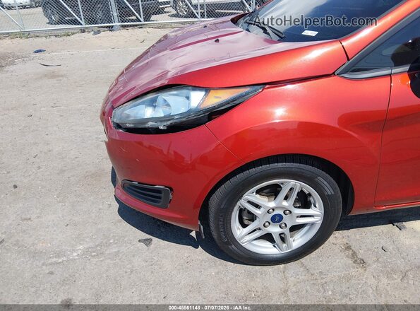 3FADP4BJ2KM163703 2019 FORD FIESTA Red წინა ხედი