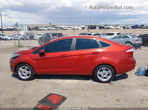 3FADP4BJ2KM163703 2019 FORD FIESTA Red უკანა სალონის ხედი