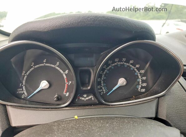 3FADP4BJ3GM166553 2016 FORD FIESTA Silver ხელსაწყოთა პანელის ხედი