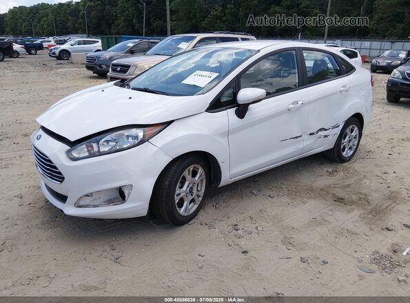 3FADP4BJ3GM180064 2016 FORD FIESTA White Առջևի ձախ երեք քառորդ տեսարան