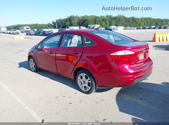 3FADP4BJ3GM183403 2016 FORD FIESTA Красный Задняя левая четверть