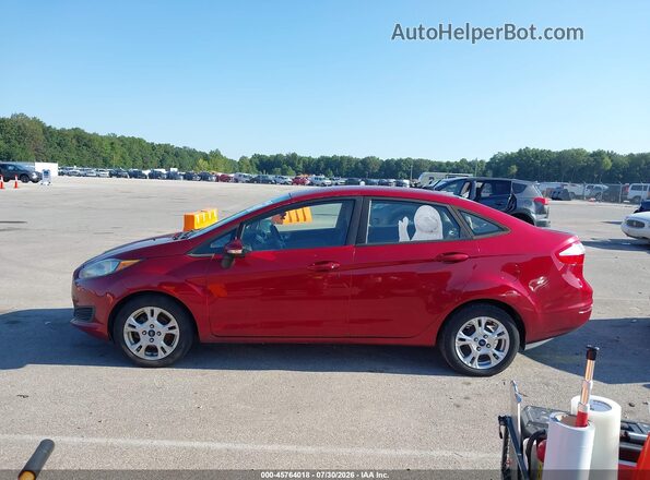 3FADP4BJ3GM183403 2016 FORD FIESTA Красный Вид задней части салона