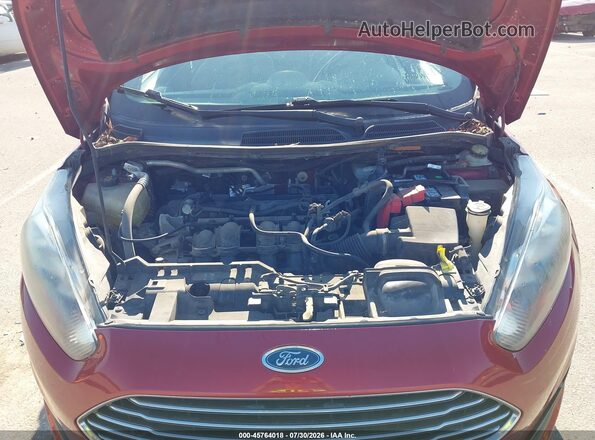 3FADP4BJ3GM183403 2016 FORD FIESTA Красный Вид сзади