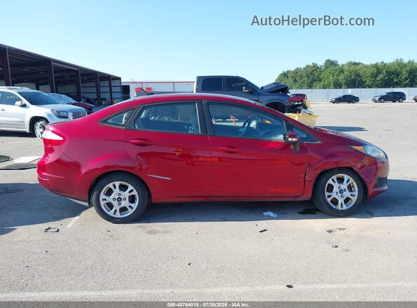 3FADP4BJ3GM183403 2016 FORD FIESTA Красный Вид щитка приборов