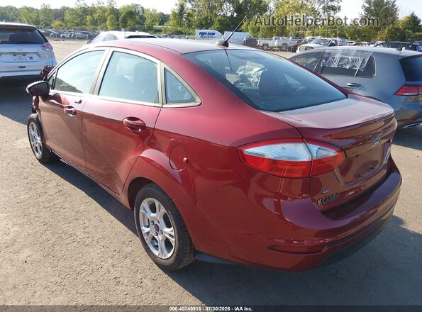3FADP4BJ3GM193123 2016 FORD FIESTA Red Հետևի ձախ