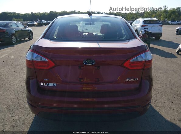 3FADP4BJ3GM193123 2016 FORD FIESTA Red 