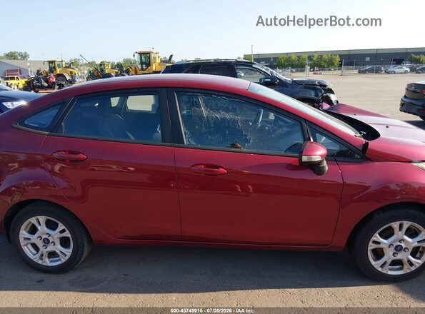 3FADP4BJ3GM193123 2016 FORD FIESTA Red Սալոնի 360 աստիճան տեսք