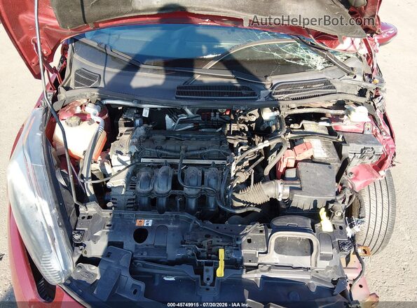 3FADP4BJ3GM193123 2016 FORD FIESTA Red Հետևի տեսք