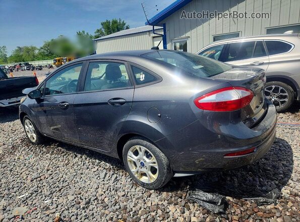 3FADP4BJ3GM206453 2016 FORD FIESTA Черный Задняя левая четверть